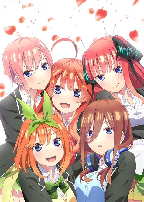 las quintillizas anime|5 sisters anime.